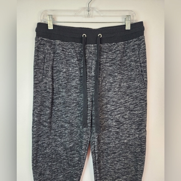 Forever 21 Men's Heathered Black Drawstring Jogger 2 Pockets Pants, sz SM - Picture 8 of 10